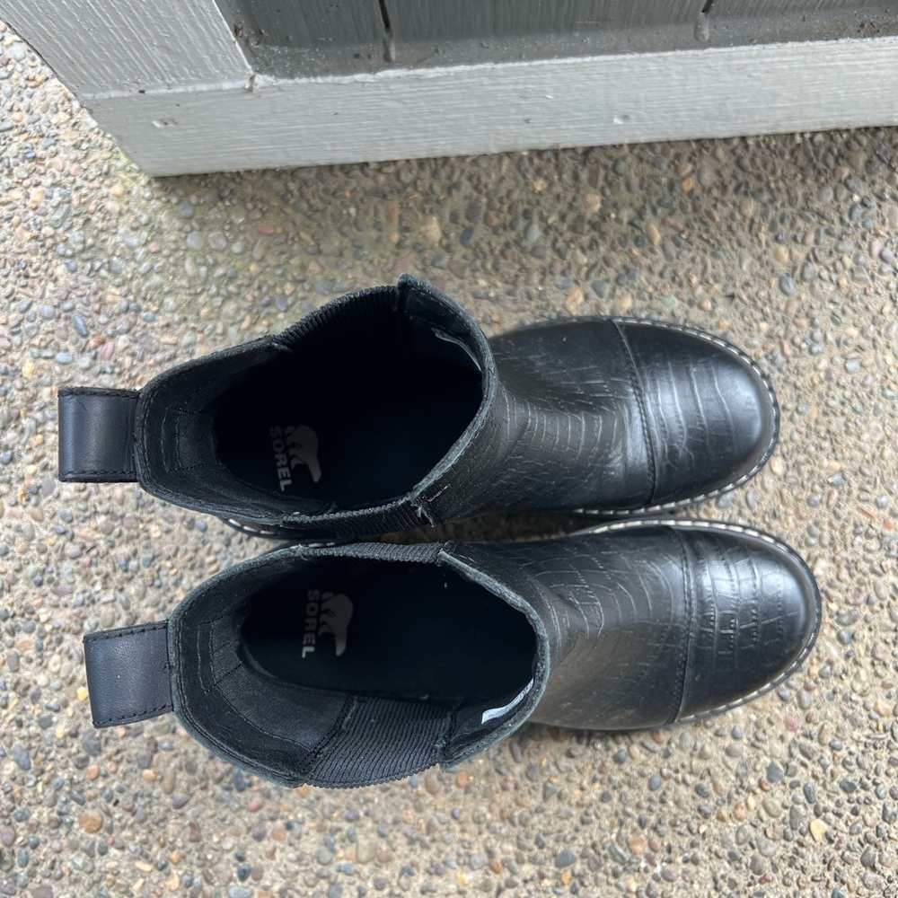 Sorel Black Winter & Rain Boots - Picture 4 of 4